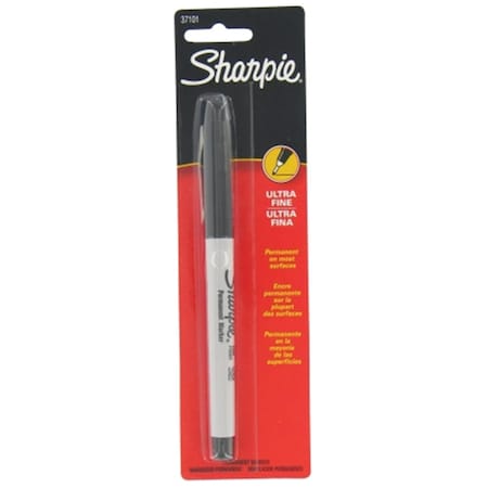 Sanford Black Permanent Marker, Ultra Fine Tip 37101